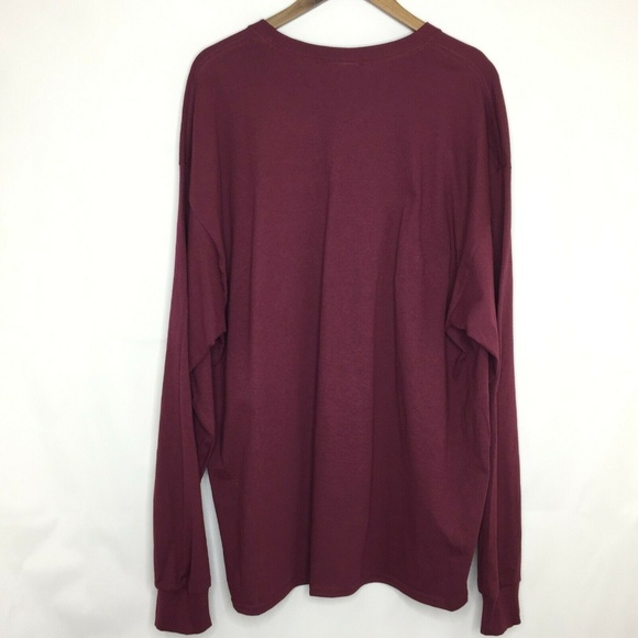 Virginia Tech Crew Neck T-Shirt Long Sleeve - Picture 3 of 6